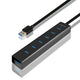 Axagon HUE-SA7BP interface hub USB 3.2 Gen 1 (3.1 Gen 1) Type-A 5000 Mbit/s Sort