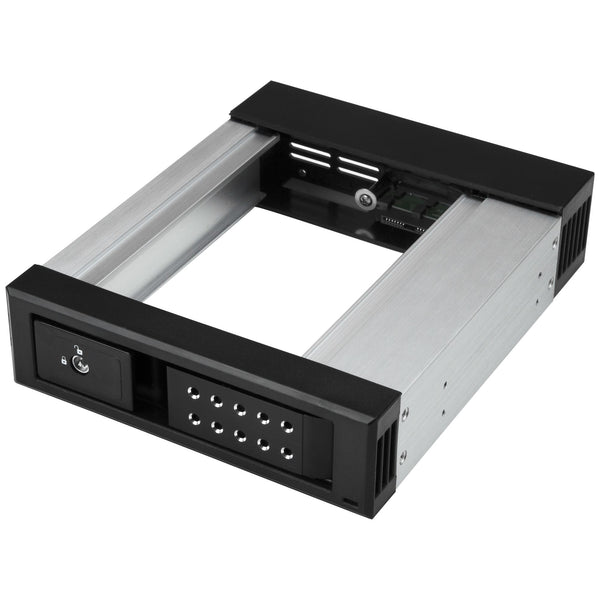 StarTech.com HSB1SATSASBA drive bay panel 13,3 cm (5.25") Bærerpanel Sort