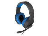 GENESIS Argon 200 Headset Ledningsført Spil Sort, Blå