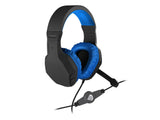 GENESIS Argon 200 Headset Ledningsført Spil Sort, Blå