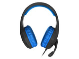 GENESIS Argon 200 Headset Ledningsført Spil Sort, Blå