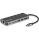 StarTech.com DKT30CSDHPD dockingstation Ledningsført USB 3.2 Gen 1 (3.1 Gen 1) Type-C Sort, Grå