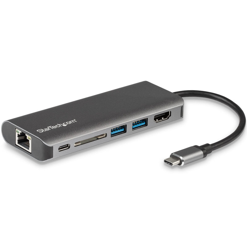 StarTech.com DKT30CSDHPD dockingstation Ledningsført USB 3.2 Gen 1 (3.1 Gen 1) Type-C Sort, Grå
