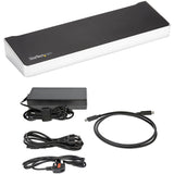 StarTech.com DK30CH2DPPDU dockingstation Ledningsført USB 3.2 Gen 1 (3.1 Gen 1) Type-C Sort, Sølv
