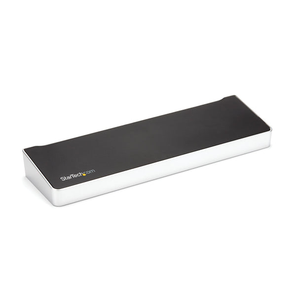 StarTech.com DK30CH2DPPDU dockingstation Ledningsført USB 3.2 Gen 1 (3.1 Gen 1) Type-C Sort, Sølv
