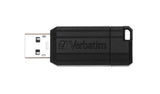 Verbatim PinStripe USB-nøgle 32 GB USB Type-A 2.0 Sort