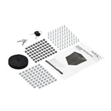 StarTech.com RK1520WALHM stativ 15U Vægmonteret stativ Sort