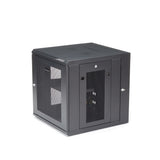StarTech.com RK1224WALHM stativ 12U Vægmonteret stativ Sort