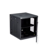 StarTech.com RK1224WALHM stativ 12U Vægmonteret stativ Sort