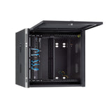 StarTech.com RK1224WALHM stativ 12U Vægmonteret stativ Sort