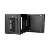 StarTech.com RK1224WALHM stativ 12U Vægmonteret stativ Sort