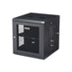 StarTech.com RK1224WALHM stativ 12U Vægmonteret stativ Sort