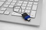 Verbatim 49966 USB-nøgle USB Type-A / USB Type-C 3.2 Gen 1 (3.1 Gen 1) Sort, Blå, Sølv