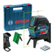 Bosch GCL 2-15 G Linje-/punktniveau 10 m 500-540 nm (< 10 mW)