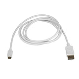 StarTech.com CDP2DPMM6W videokabel adapter 1,8 m USB Type-C DisplayPort Hvid