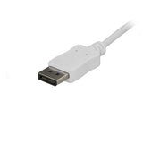 StarTech.com CDP2DPMM6W videokabel adapter 1,8 m USB Type-C DisplayPort Hvid