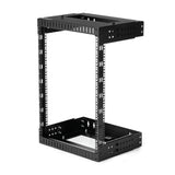 StarTech.com RK15WALLOA stativ 15U Vægmonteret stativ Sort