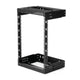 StarTech.com RK15WALLOA stativ 15U Vægmonteret stativ Sort