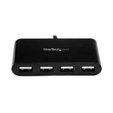 StarTech.com ST4200MINIC interface hub USB 2.0 Type-C 480 Mbit/s Sort