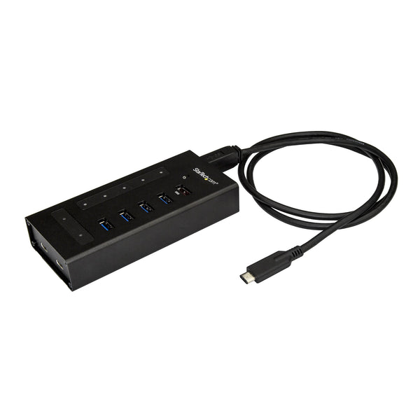 StarTech.com HB30C5A2CST interface hub USB 3.2 Gen 1 (3.1 Gen 1) Type-B 5000 Mbit/s Sort