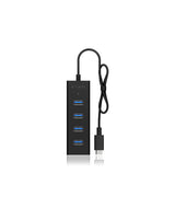 ICY BOX IB-HUB1409-C3 USB 3.2 Gen 1 (3.1 Gen 1) Type-C 5000 Mbit/s Sort