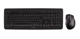 CHERRY DW 5100 tastatur Mus inkluderet Universel RF trådløst QWERTZ Tysk Sort