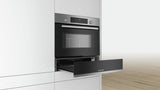 Bosch BIC510NS0 varmeskuffe og -skab 23 L 400 W Sort, Rustfrit stål