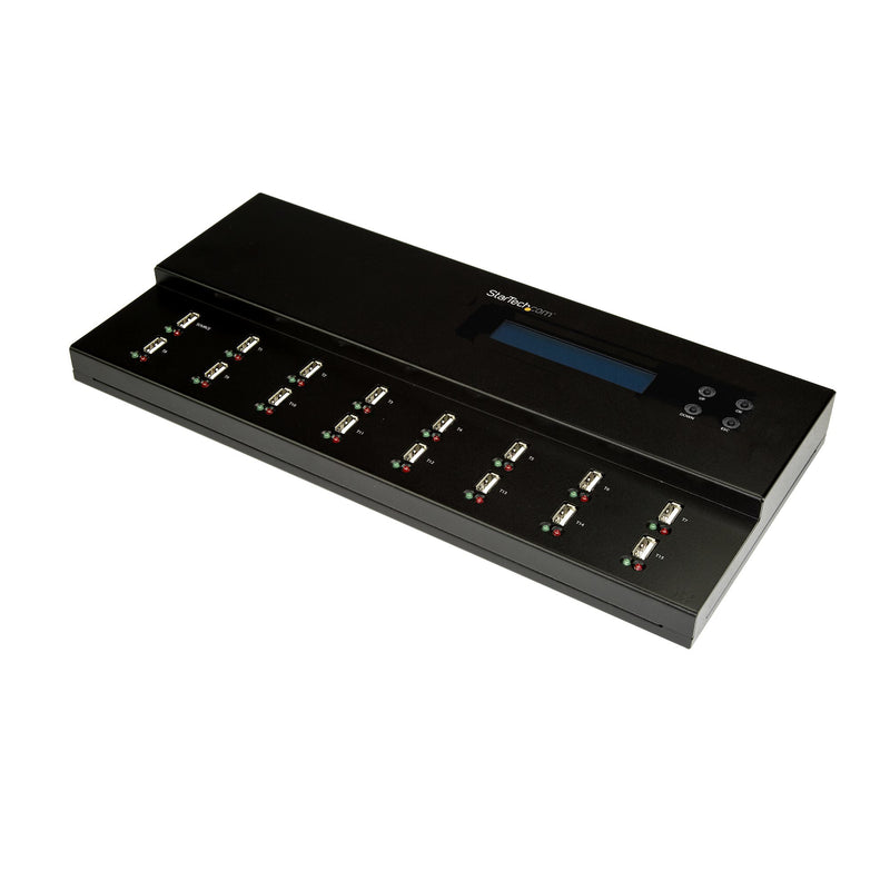 StarTech.com USBDUPE115 kopienhed til digital medie USB flash drev duplikator Sort 15 Kopier