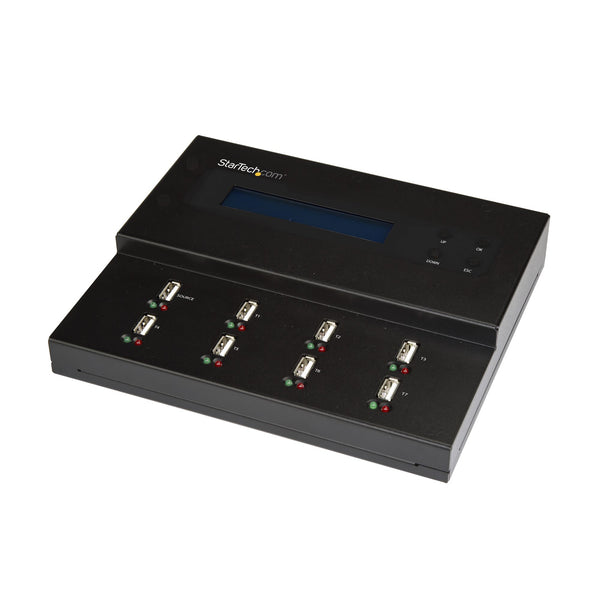 StarTech.com USBDUPE17 kopienhed til digital medie USB flash drev duplikator Sort 7 Kopier