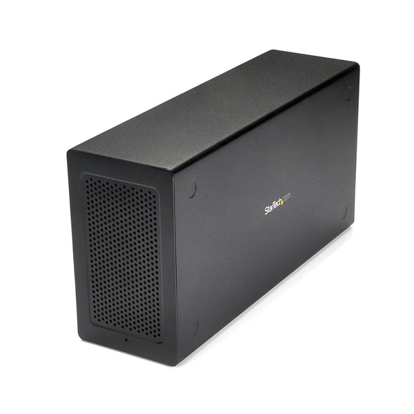 StarTech.com TB31PCIEX16 dockingstation Ledningsført Thunderbolt 3 Sort