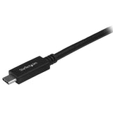 StarTech.com USB31CC50CM USB-kabel USB 3.2 Gen 2 (3.1 Gen 2) 0,5 m USB C Sort