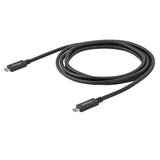 StarTech.com USB31CC50CM USB-kabel USB 3.2 Gen 2 (3.1 Gen 2) 0,5 m USB C Sort