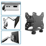 StarTech.com ACCSMNT CPU holder Skærm stativmonteret CPU-holder Sort