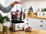 Kenwood FDM301SS foodprocessor 800 W 2,1 L Sort, Rustfrit stål Indbyggede vægte