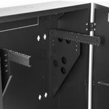 StarTech.com RK830WALVS stativ 8U Vægmonteret stativ Sort
