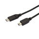 StarTech.com USB2CMB2M USB-kabel USB 2.0 2 m USB C Mini-USB B Sort