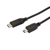 StarTech.com USB2CMB2M USB-kabel USB 2.0 2 m USB C Mini-USB B Sort