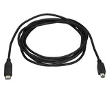 StarTech.com USB2CMB2M USB-kabel USB 2.0 2 m USB C Mini-USB B Sort