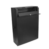 StarTech.com RK630WALVS stativ 6U Vægmonteret stativ Sort
