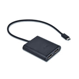 i-tec C31DUAL4KDP USB grafisk adapter 3840 x 2160 pixel Sort