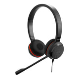 Jabra Evolve 20 Headset Ledningsført Kontor/Callcenter USB Type-A Sort