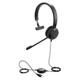 Jabra Evolve 20 Headset Ledningsført Kontor/Callcenter USB Type-A Sort