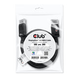 CLUB3D CAC-2068 DisplayPort kabel Sort
