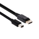 CLUB3D CAC-2163 DisplayPort kabel Sort
