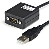 StarTech.com ICUSB422 kabel kønsskifter DB9 M USB-A FM Sort