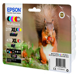 Epson Squirrel 478XL blækpatron 1 stk Original Højt (XL) udbytte Sort, Blå, Magenta, Gul, Rød, Grå