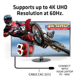 CLUB3D CAC-2312 HDMI-kabel HDMI Type A (Standard) Sort