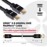 CLUB3D CAC-2314 HDMI-kabel HDMI Type A (Standard) Sort