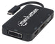 Manhattan 152600 dockingstation USB Type-C Sort