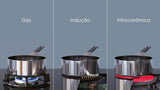 Electrolux EIS62443 Sort Indbygget 60 cm Zone induktionskogeplade 4 zone(s)